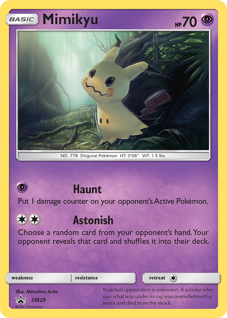 Mimikyu (SM29) [Sun & Moon: Black Star Promos]