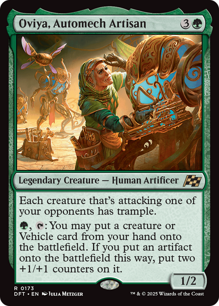 Oviya, Automech Artisan (-173) - Aetherdrift Foil