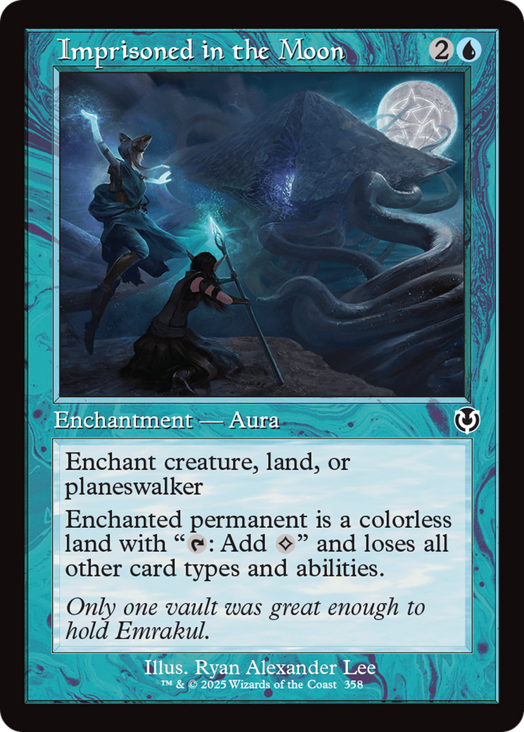 Imprisoned in the Moon (Retro Frame) (-358) - Innistrad Remastered Foil