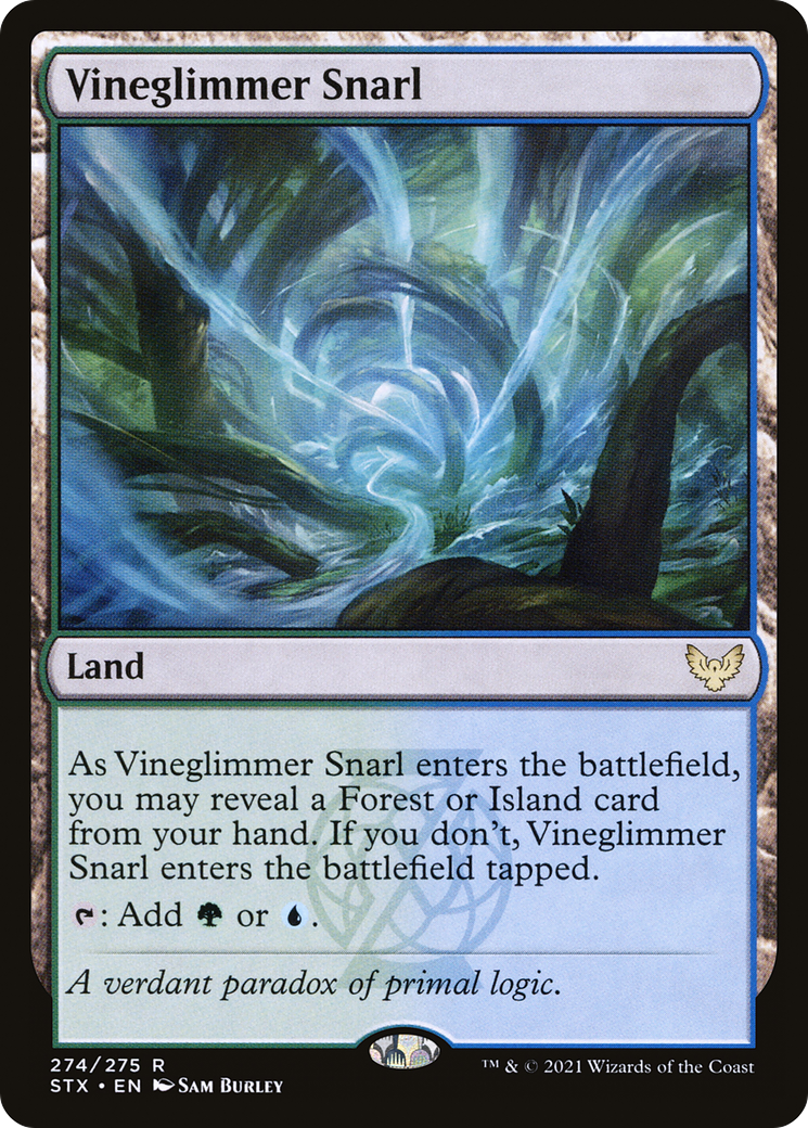 Vineglimmer Snarl [Strixhaven: School of Mages]