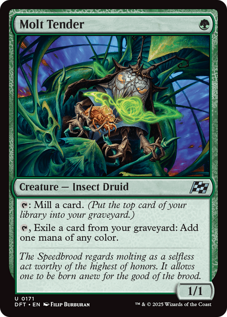 Molt Tender (-171) - Aetherdrift Foil