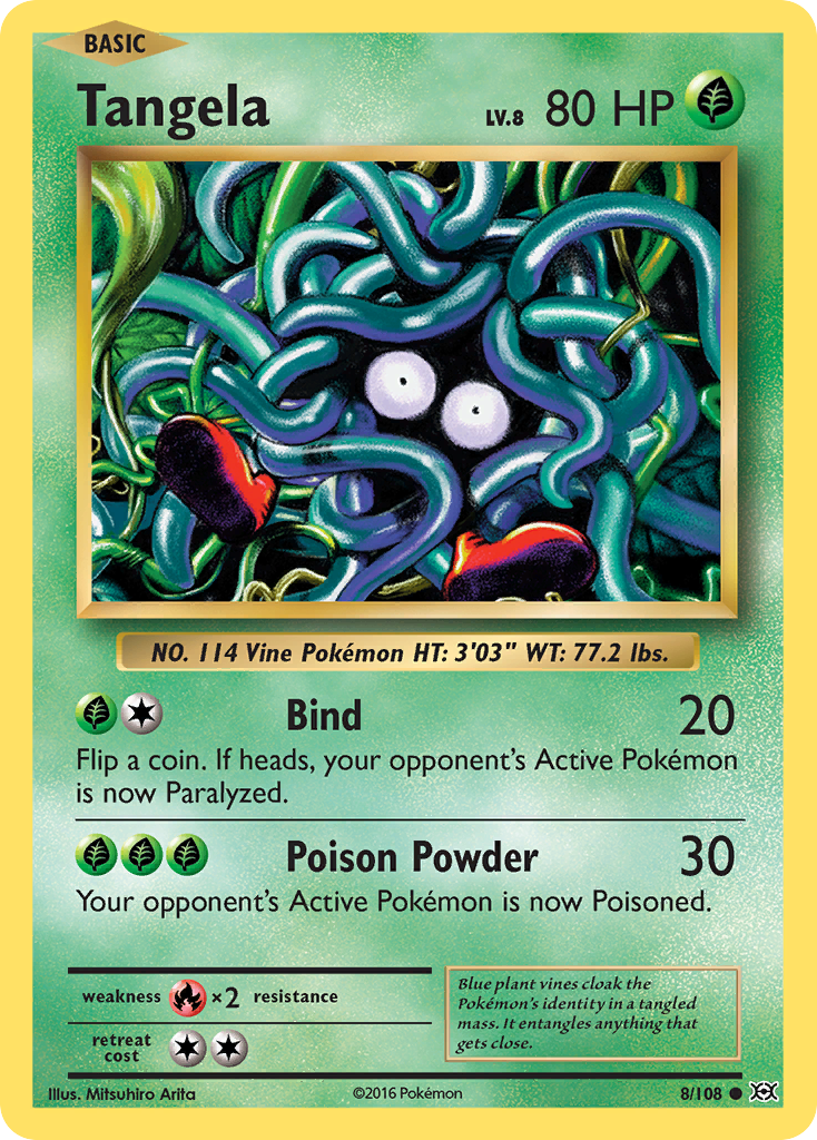 Tangela (8/108) [XY: Evolutions]