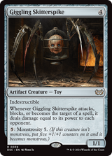 Giggling Skitterspike [Duskmourn: House of Horror Commander]