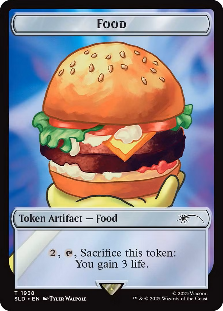 Food Token (1938) (SLD-1938) - Secret Lair Drop Series Foil